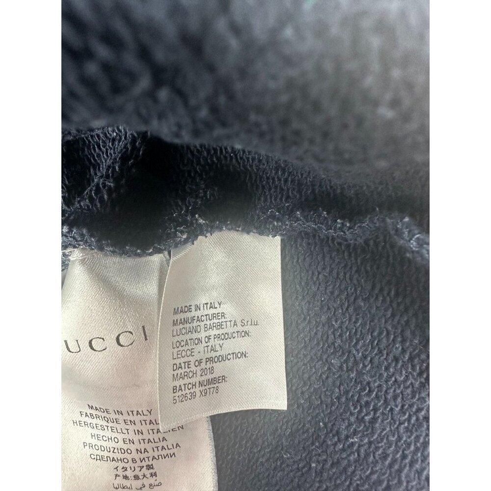 Gucci Children's Navy Sports Jacket With a Branded Ribbon Size 8 Italy - Picture 8 of 10